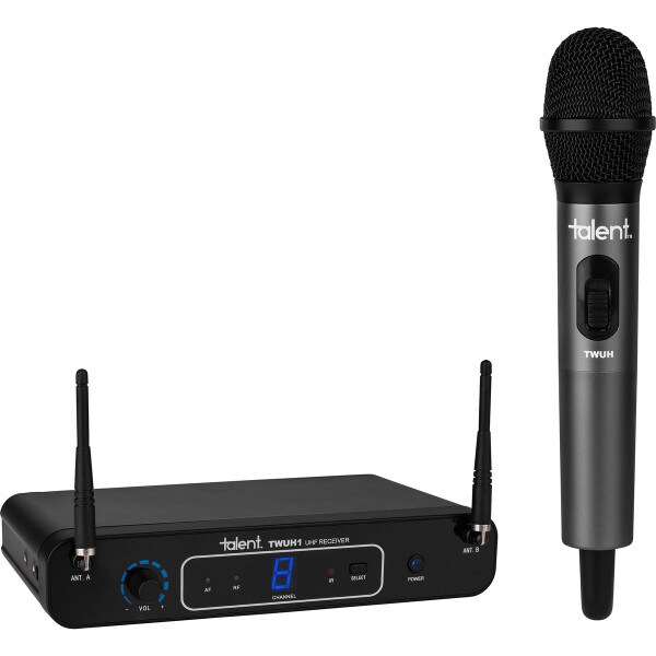 Main product image for Talent TWUH1 Wireless UHF Handheld Microphone System 233-400